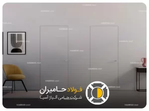 اجزای تشکیل دهنده پروفیل درب فریم لس