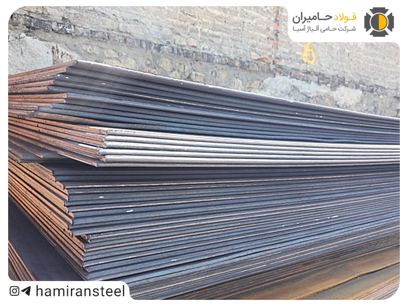 قیمت ورق سیاه مبارکه - 14 مهر